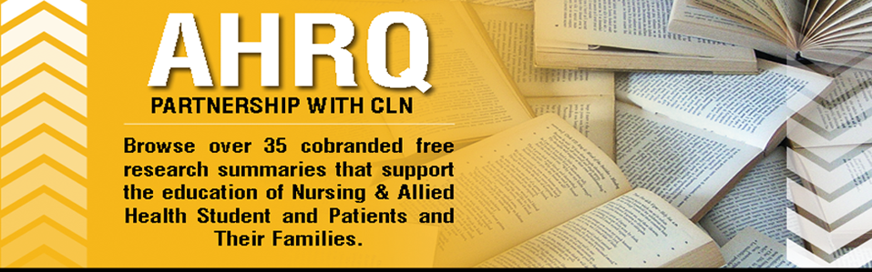 AHRQ Partnership with CLN